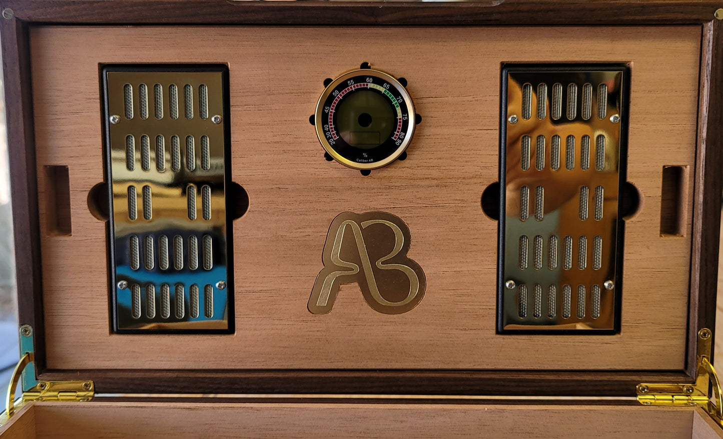 Cigar Humidor - Wenge with Spanish Cedar Lining - 80 Capacity