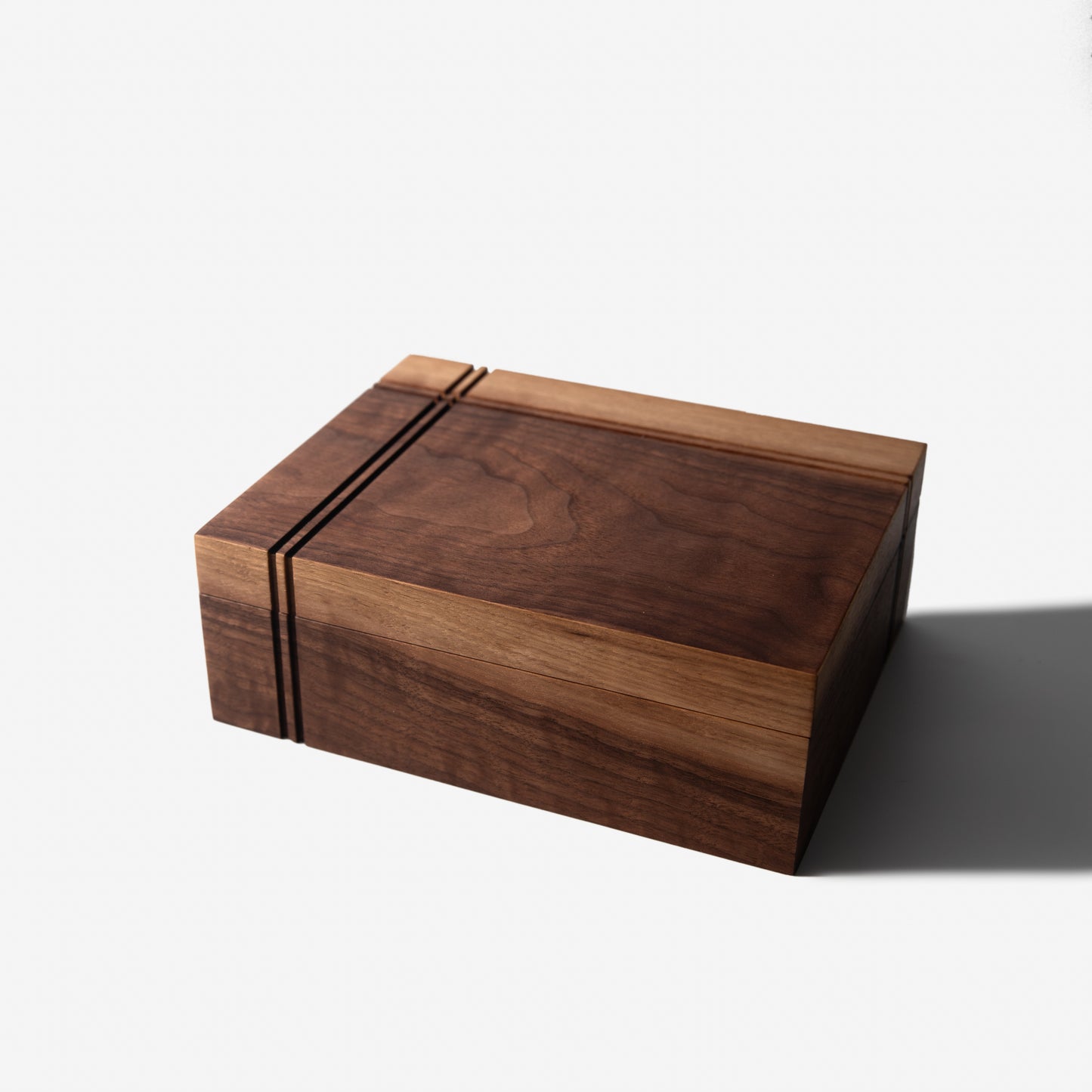 Keepsake Box - Black Walnut and Maple