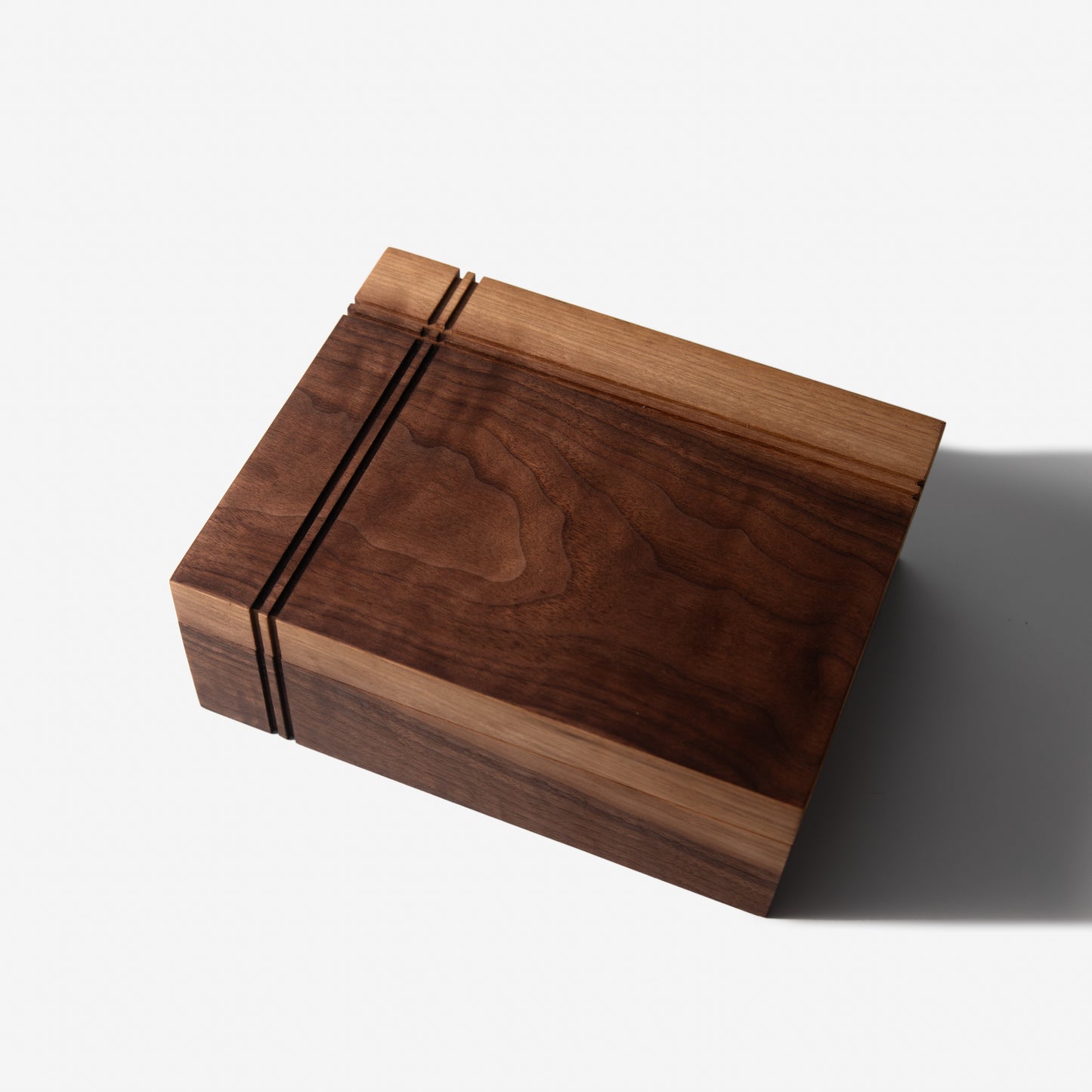 Keepsake Box - Black Walnut and Maple