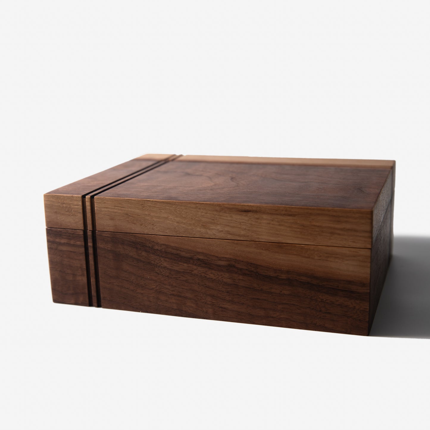 Keepsake Box - Black Walnut and Maple