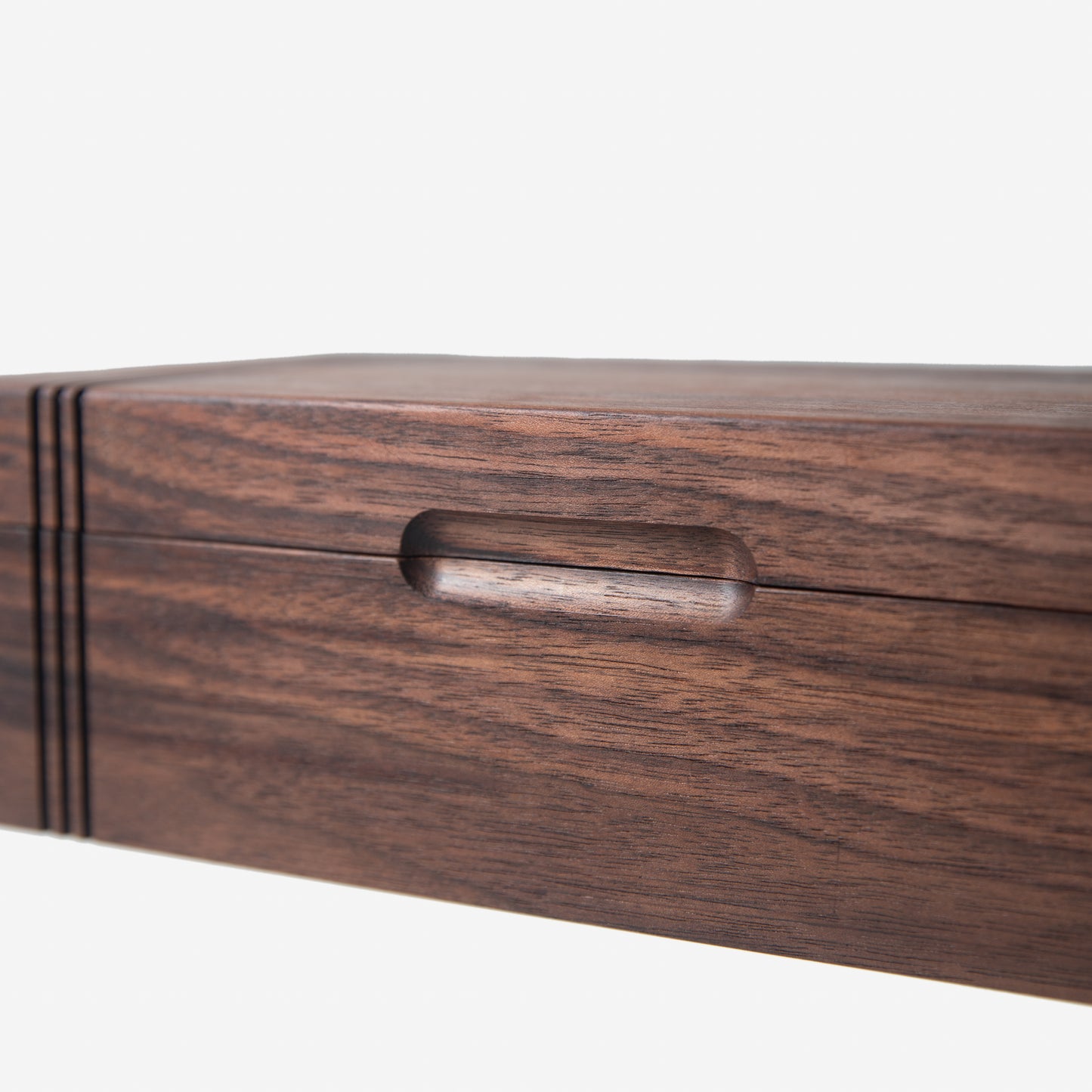 Tea Chest - Black Walnut - 8 Compartments