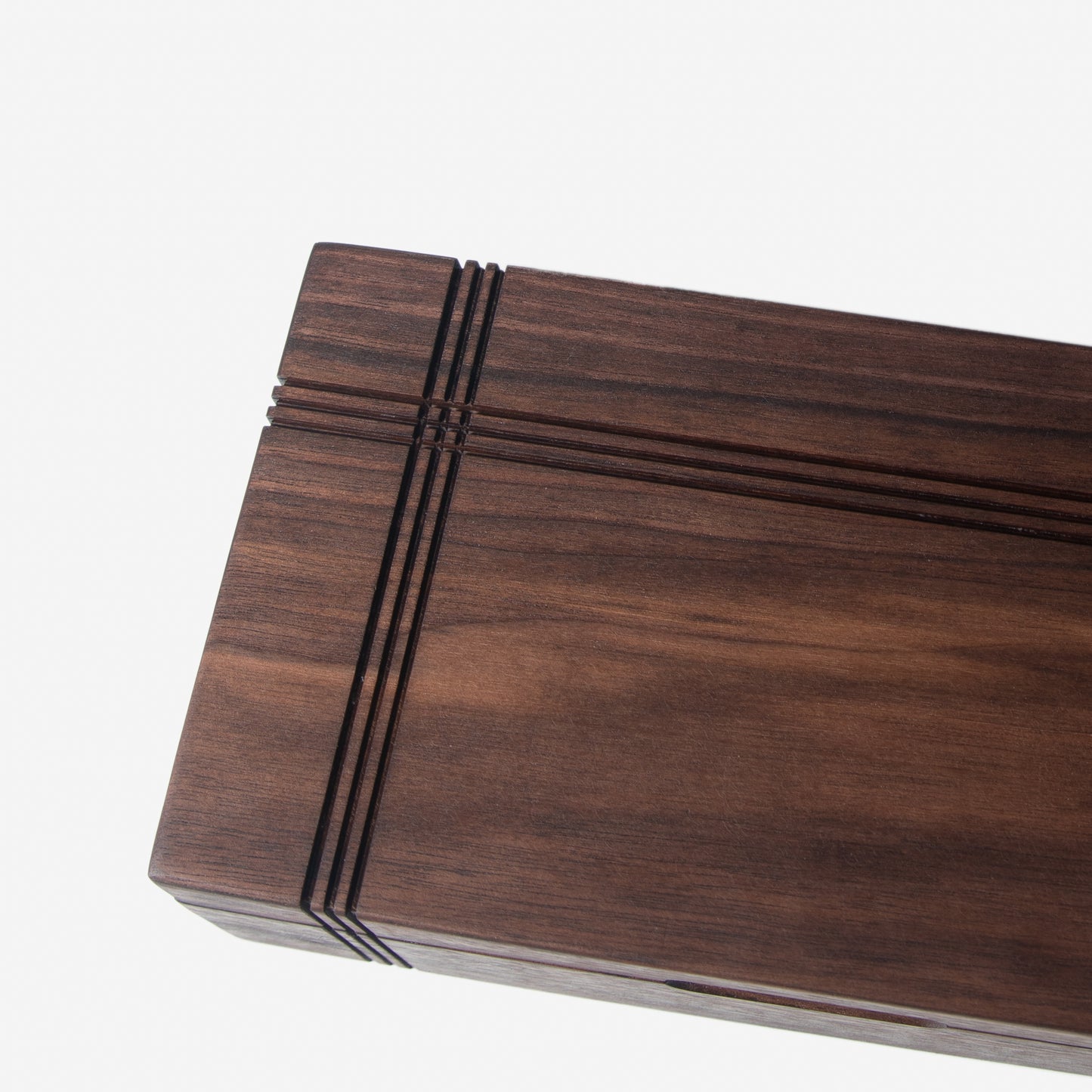 Tea Chest - Black Walnut - 8 Compartments