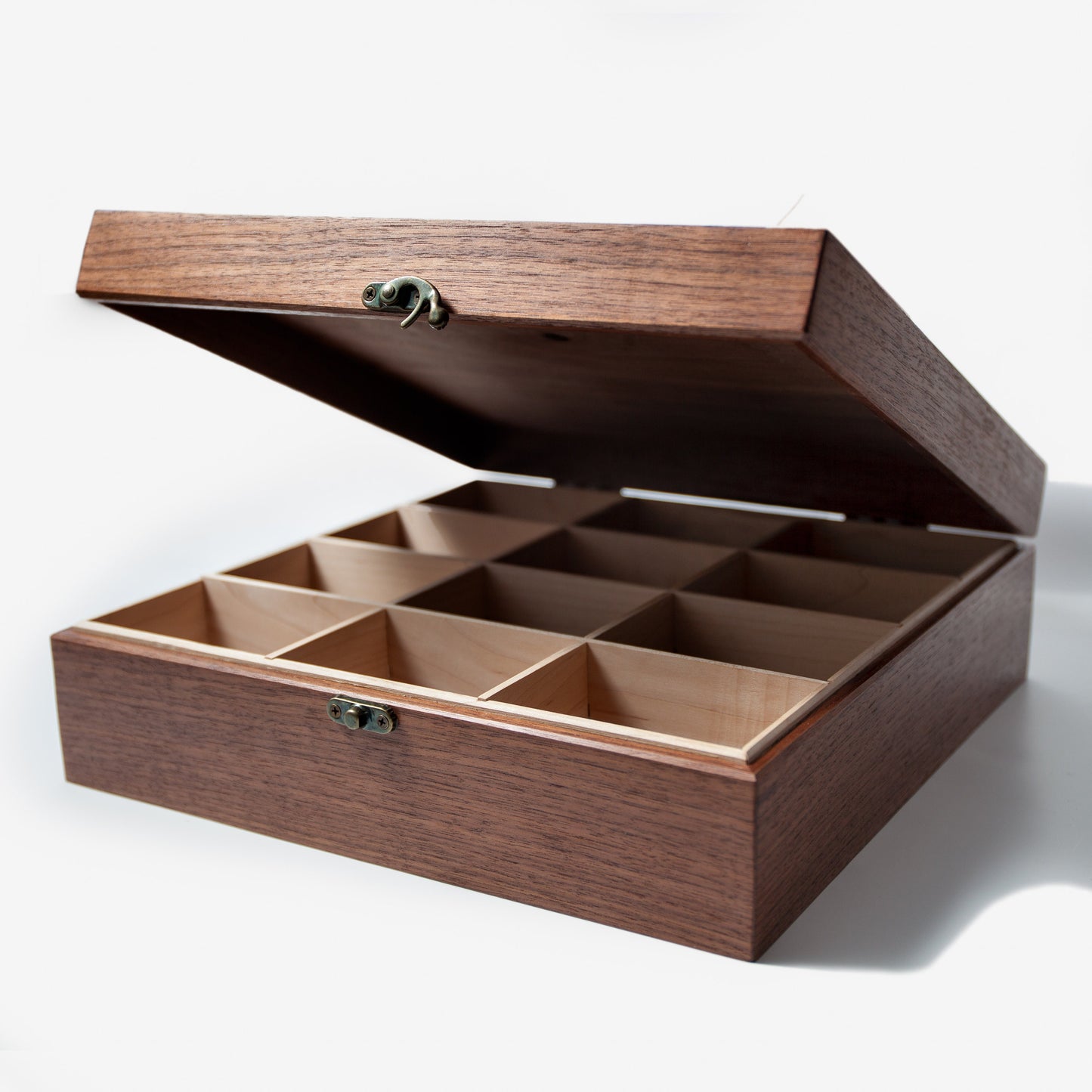 Card Deck Box - 12 Compartments