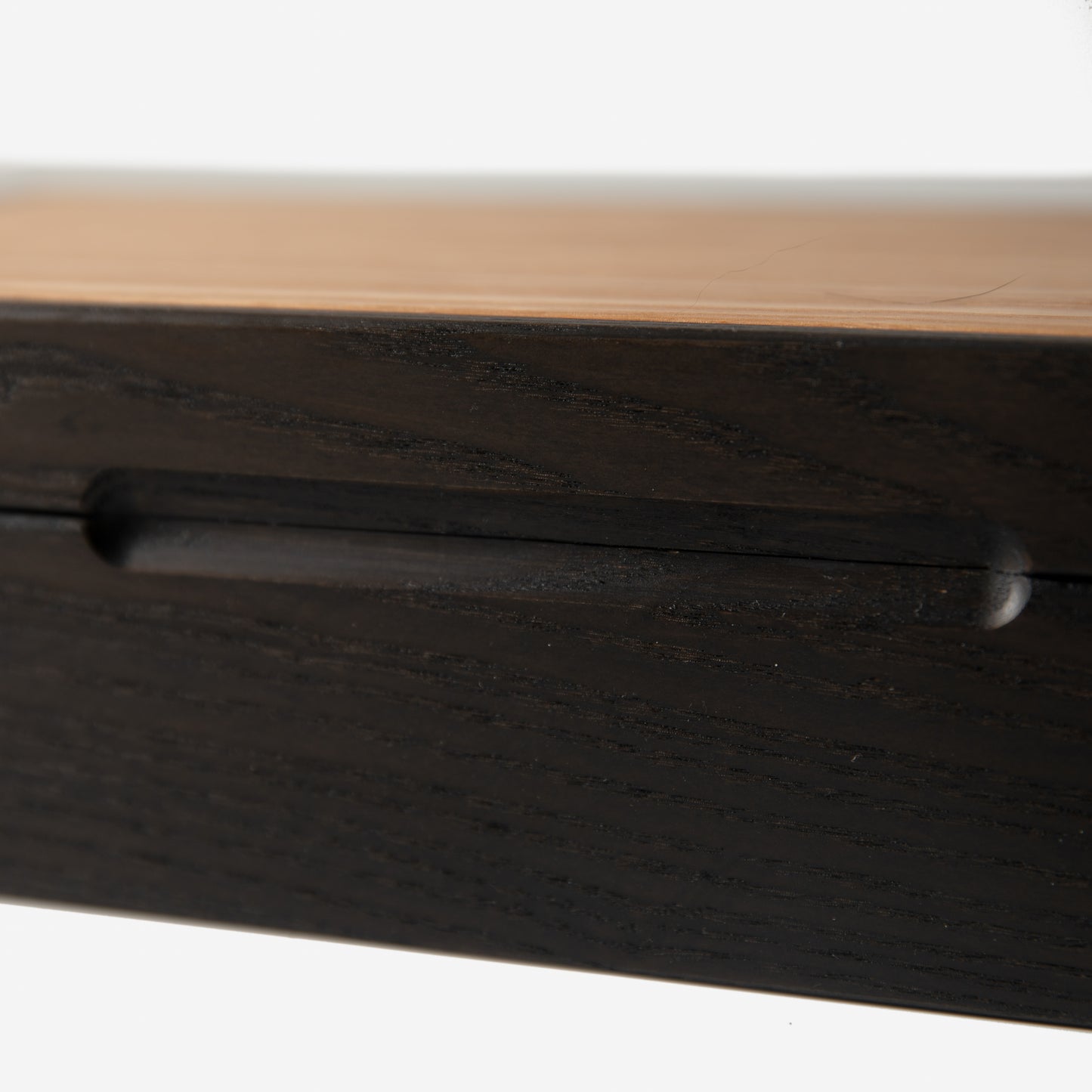 Watch Box - Black Ash and White Ash