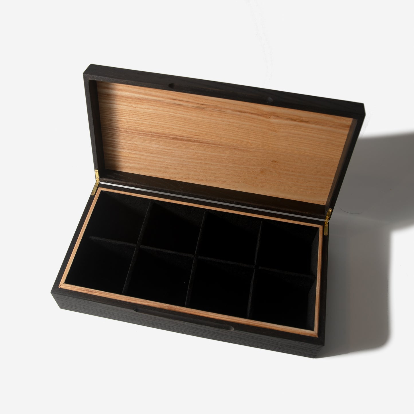 Watch Box - Black Ash and White Ash