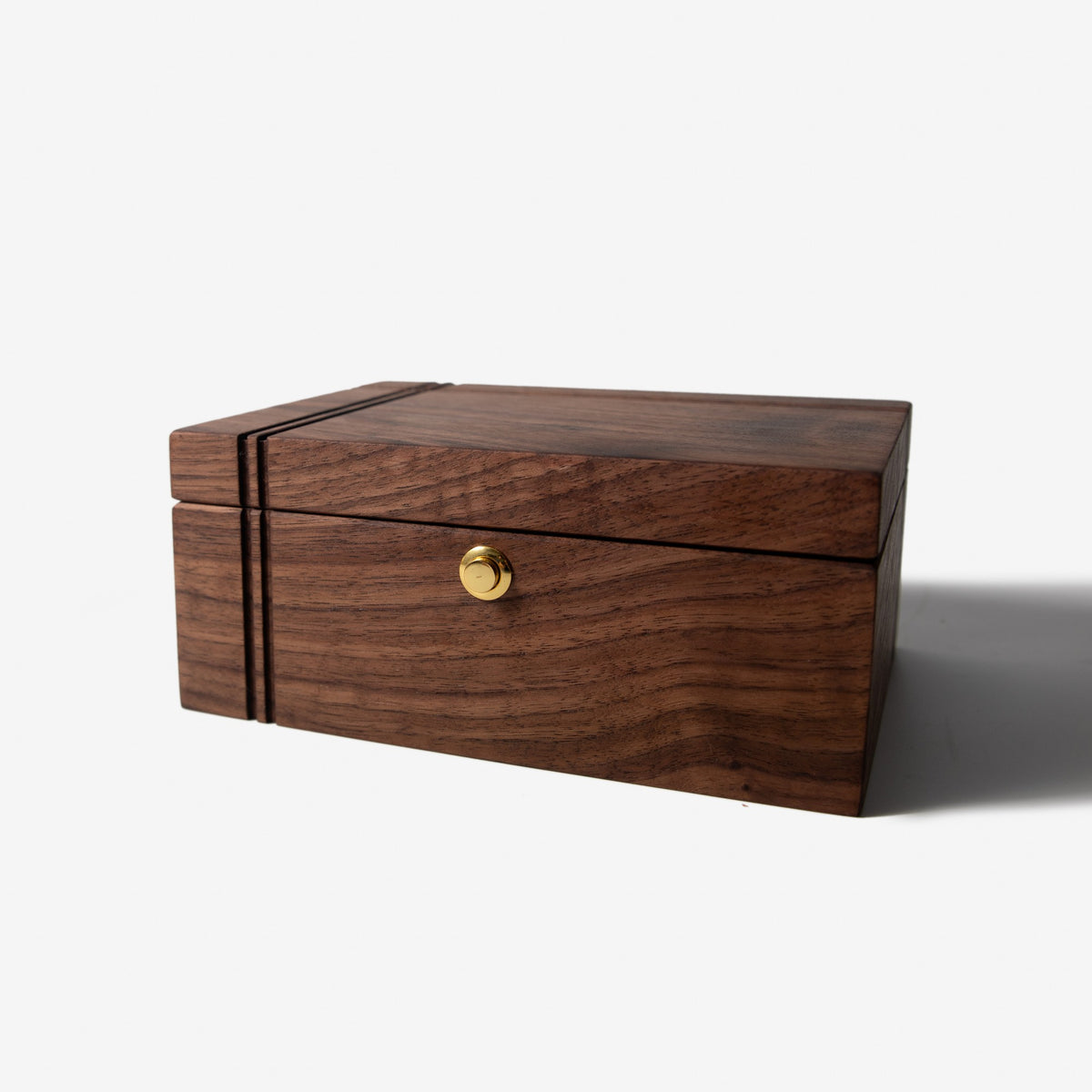 Black Walnut and Maple Keepsake Box, handmade by Red Ridge Woodworking, view 12