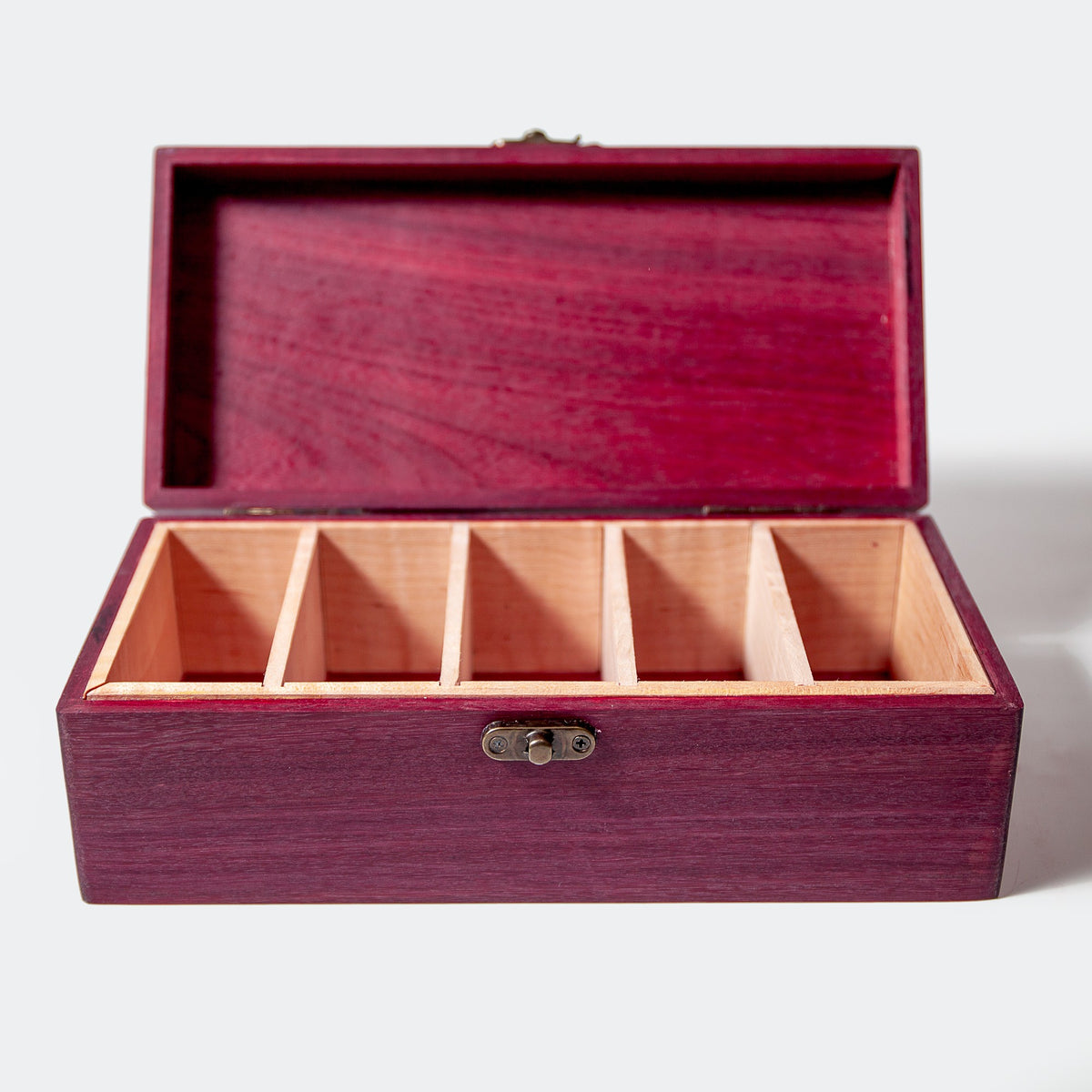 Wooden Card Deck Box, handmade by Red Ridge Woodworking, view 9
