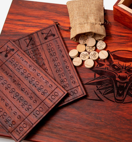 Gwent Score Cards and Faction Tokens - Witcher Card Game