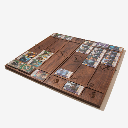 Gwent Board - Witcher Card Game - Genuine Hardwoods