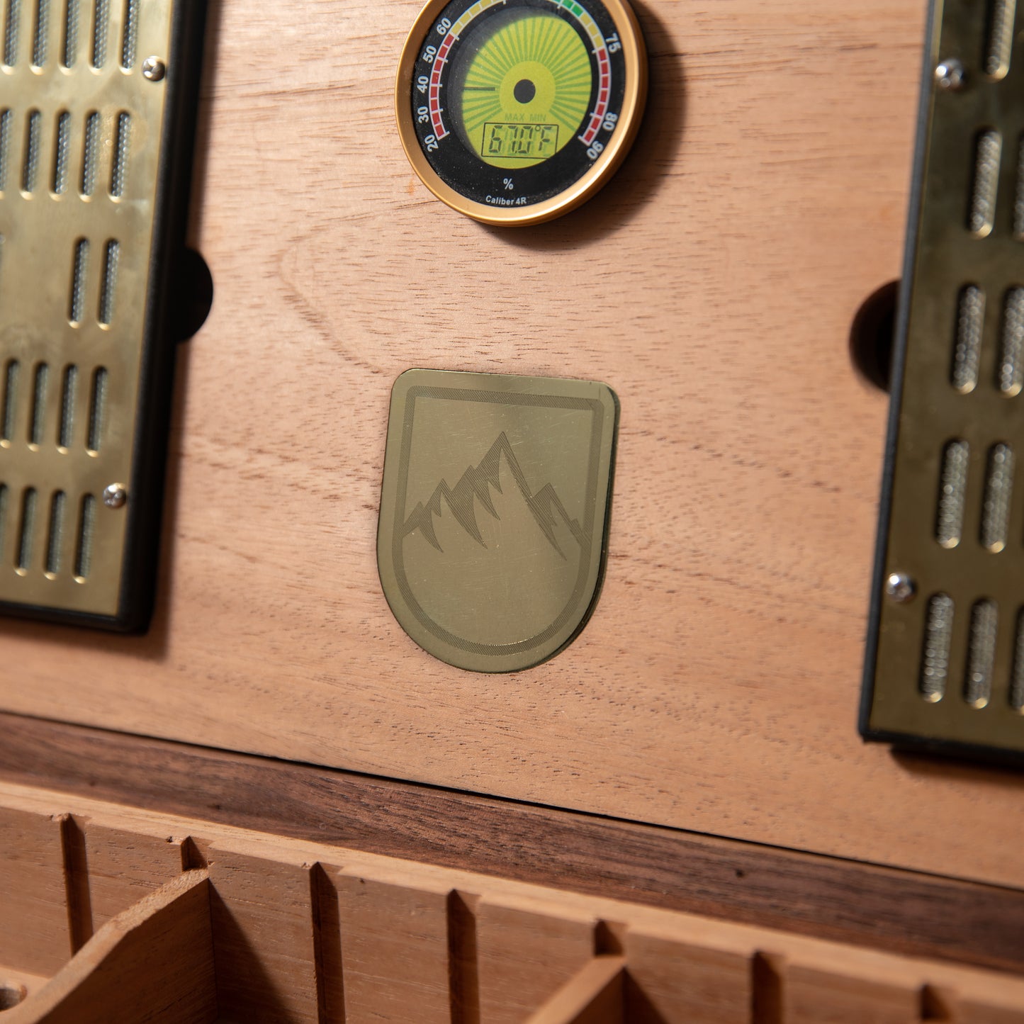 Wenge Humidor with Spanish Cedar Lining | 80 Churchills