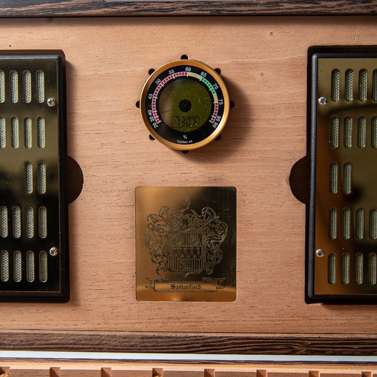 Wenge Humidor with Spanish Cedar Lining | 80 Churchills